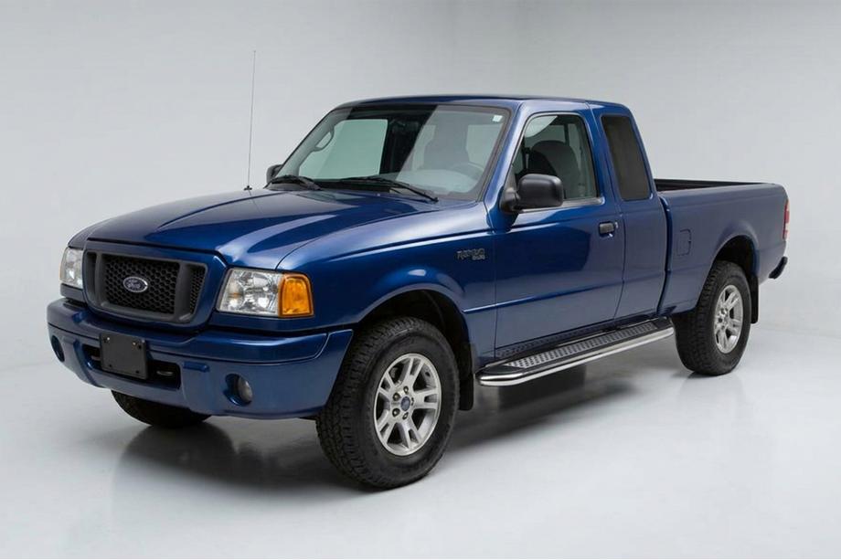 Ford Ranger 2002–2006 Sānu sliekšņi Maydos V2 (2 gab., alumīnijs / nerūsējošais tērauds) Image