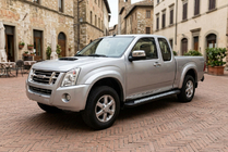 Isuzu D-Max 2002–2011 Sānu sliekšņi Vision New Black (2007-2012, 2 gab., alumīnijs) foto 1