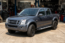 Isuzu D-Max 2002–2011 Sunrise sānu sliekšņi (2007-2012, 2 gab., alumīnijs) foto 1