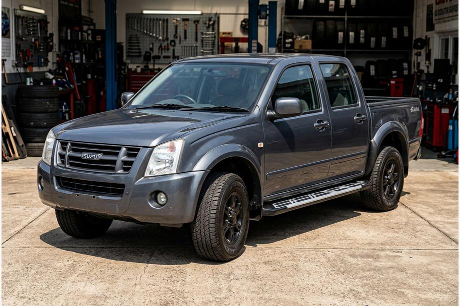 Isuzu D-Max 2002–2011 Sunrise sānu sliekšņi (2007-2012, 2 gab., alumīnijs) Image