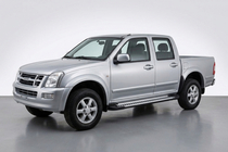 Isuzu D-Max 2002–2011 Sānu pakāpieni Line (2007-2012, 2 gab., alumīnijs) foto 1