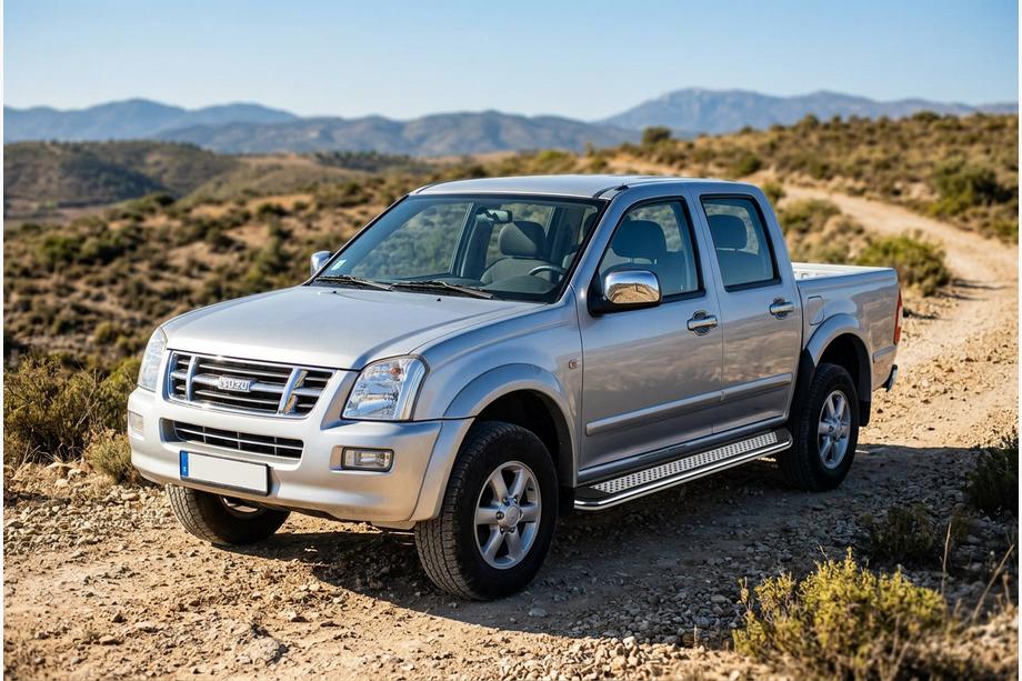 Isuzu D-Max 2002–2011 Maydos V2 sānu sliekšņi (2007-2012, 2 gab., alumīnijs) Image