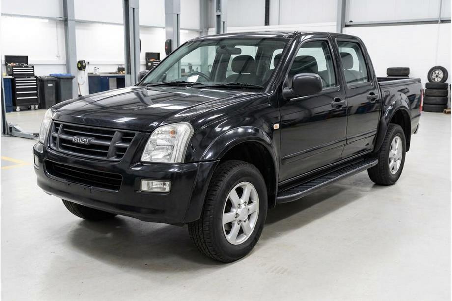Isuzu D-Max 2002–2011 Sānu pakāpieni Bosphore Black (2007-2012, 2 gab., alumīnijs) Image