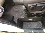 Ford Transit 2014– Sliekšņu paklājiņi (3 gab., EVA, melni) foto 2