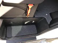 Ford Transit 2014– Sliekšņu paklājiņi (3 gab., EVA, melni) foto 4