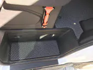 Ford Transit 2014– Sliekšņu paklājiņi (3 gab., EVA, melni) foto 1