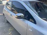 Nissan Leaf 2010–2017 Spoguļu uzlikas (2 gab., nerūsējošais tērauds) foto 2