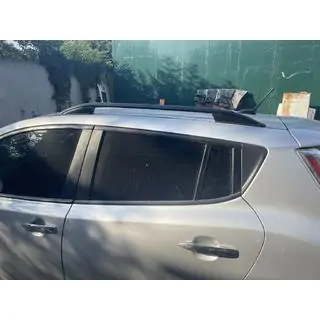 Jumta reliņi Skyport (melni) Nissan Leaf 2010–2017 foto 1