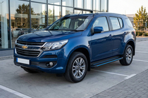 Chevrolet Trailblazer 2012–2019 Sānu pakāpieni Maya Blue (2 gab., alumīnijs) foto 1