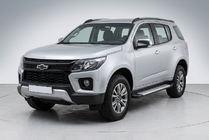 Chevrolet Trailblazer 2012–2019 Sānu pakāpieni Allmond Grey (2 gab., alumīnijs) foto 1