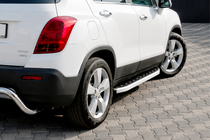 Chevrolet Trailblazer 2012–2019 Sānu pakāpieni Fullmond (2 gab., alumīnijs) foto 1