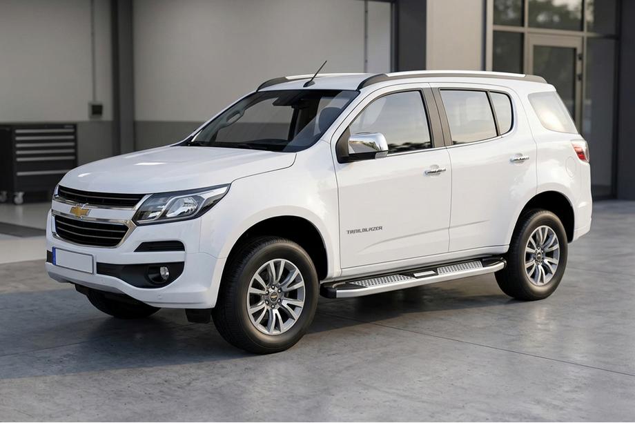 Chevrolet Trailblazer 2012–2019 Mevsim Grey sānu pakāpieni (2 gab., alumīnijs) Image