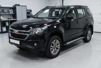 Chevrolet Trailblazer 2012–2019 Sānu pakāpieni Vision New Black (2 gab., alumīnijs) foto 1