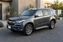 Chevrolet Trailblazer 2012–2019 Sānu pakāpieni Rainbow (2 gab., alumīnijs) foto 1