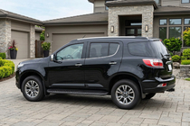 Chevrolet Trailblazer 2012–2019 Sānu pakāpieni Bosphorus Black (2 gab., alumīnijs) foto 1