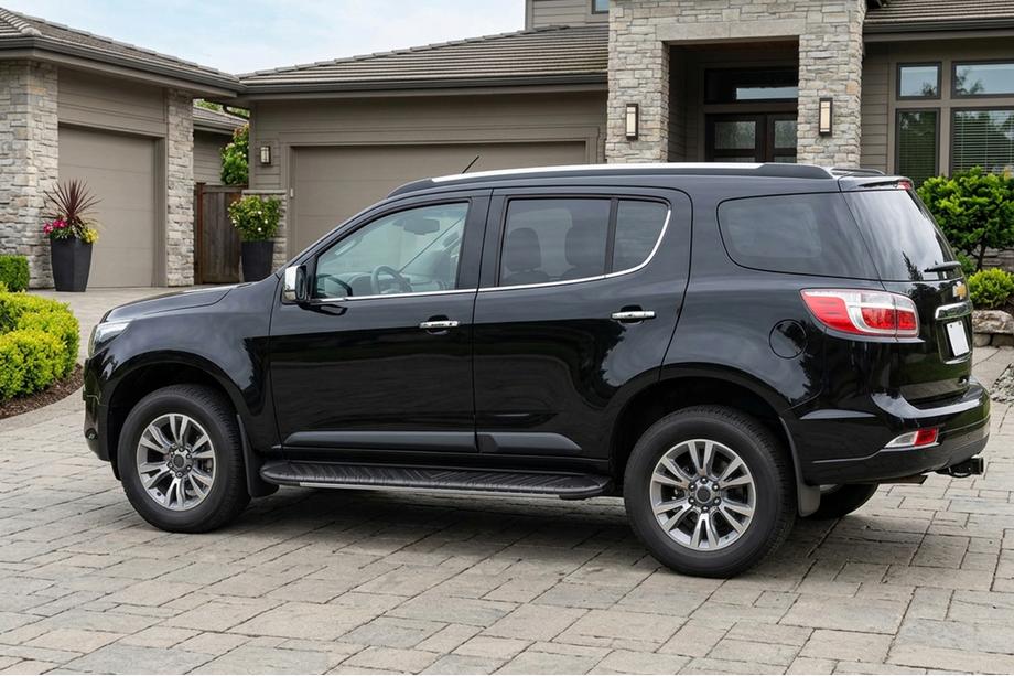 Chevrolet Trailblazer 2012–2019 Sānu pakāpieni Bosphorus Grey (2 gab., alumīnijs) Image