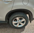Mitsubishi ASX 2010–2023 Spārnu arku uzlikas 2012-2016 (4 gab., melnas, ABS plastmasa) foto 2