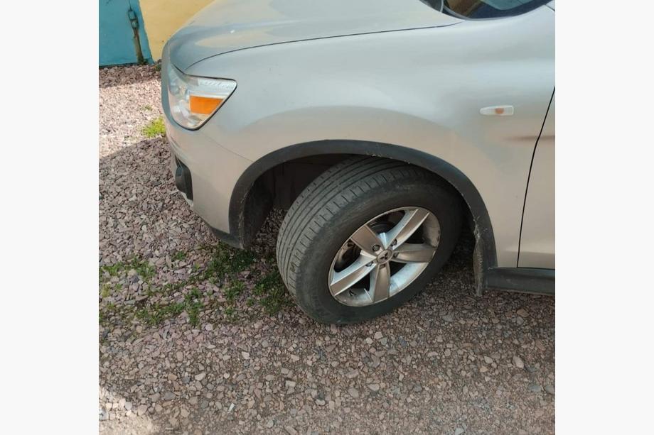 Mitsubishi ASX 2010–2023 Spārnu arku uzlikas 2012-2016 (4 gab., melnas, ABS plastmasa) Image