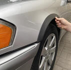 Mercedes C-class W202 1993–2001 Arku uzlikas (4 gab., melnas, ABS plastmasa) foto 1