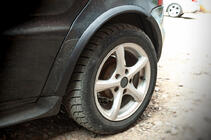 Mercedes A-slass W168 1997–2004 Arku uzlikas (4 gab., melnas, ABS plastmasa) foto 9