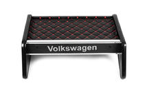 Volkswagen LT 1995–2006 Paneļa plaukts (melns ar sarkanu šuvumu) foto 4