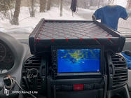 Fiat Ducato 1995–2006 Instrumentu paneļa plaukts 2000-2006 (melns ar sarkanu šuvumu) foto 6