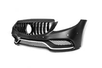Mercedes C-class W205 2014–2021 Virsbūves komplekts ar difuzoru V1 (AMG C63-designs 2014-2018) foto 8