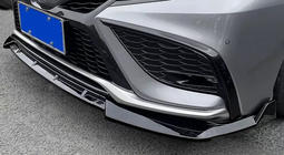 Toyota Camry 2017–2023 Priekšējā bufera lip uzlikas (3 gab.) foto 2