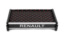 Renault Master 1998–2010 Paneļa plaukts (melns ar sarkanu šuvumu) foto 3