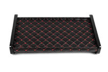 Renault Master 1998–2010 Paneļa plaukts (melns ar sarkanu šuvumu) foto 4