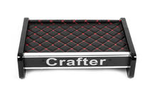 Volkswagen Crafter 2016– Paneļa plaukts (melns ar sarkanu šuvumu) foto 3
