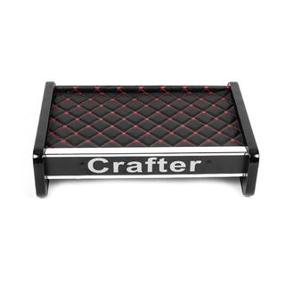 Paneļa plaukts (melns ar sarkanu šuvumu) Volkswagen Crafter 2016– foto 3