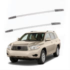 Toyota Highlander 2008–2013 Pelēki OEM jumta reliņi (alumīnijs) foto 2