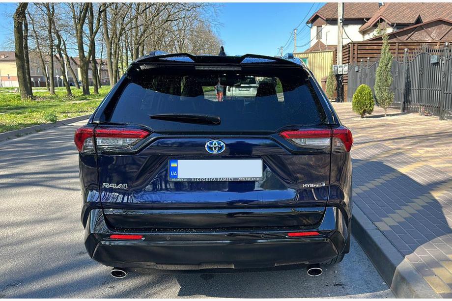 Toyota Rav 4 2019–2025 Spoileris (melns) Image
