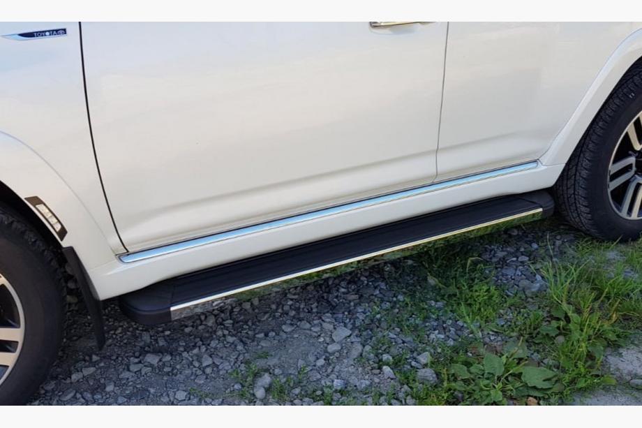 Toyota 4Runner 2009–2024 Sānu pakāpieni Design 2020 OEM (2 gab., alumīnijs) Image