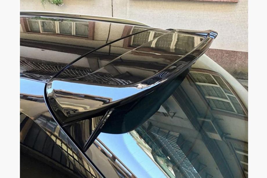 Audi A3 2012–2020 Spoileris (1234 Upgrade V1, melns) Image