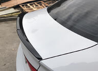 Audi A3 2012–2020 Spoileris (1234 Upgrade V2, melns) foto 1