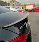 Mercedes CLA C117 2013–2019 LIP spoileris (1234 Upgrade, melns) foto 1