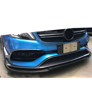 Priekšējā bampera lipspoilers (AMG-Line / A45 AMG HB 2016-2018, melns) Mercedes A-сlass W176 2012–2018 foto 3