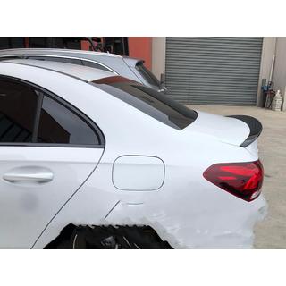 LIP spoileris (1234 Upgrade, melns) Mercedes A-class W177 2018– foto 1