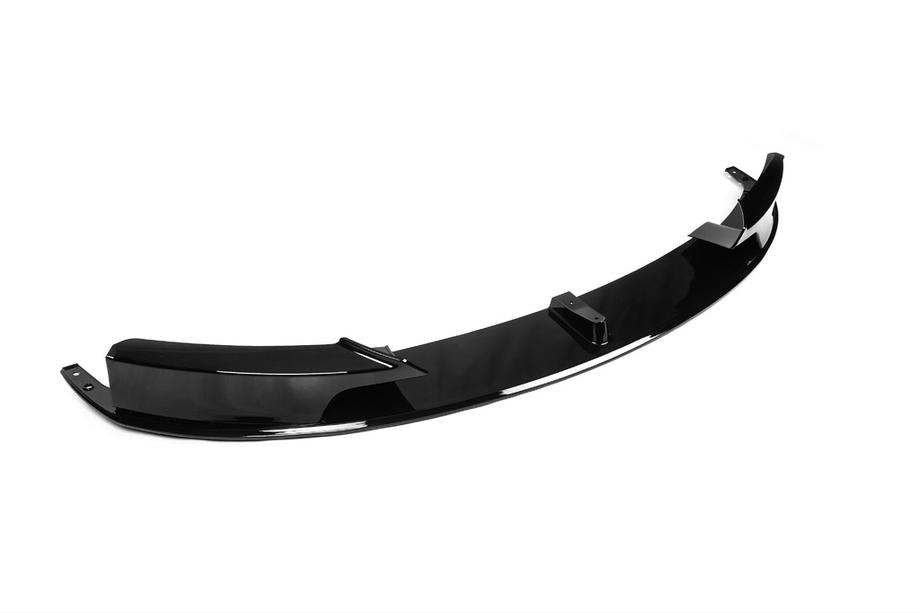 BMW 3. sērija F30/F31 2012–2019 Priekšējā bufera lūpas spoileris 1234 Upgrade (melns) Foto 3