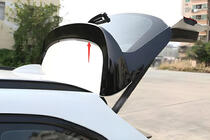 BMW X1 F48 2015–2022 LIP spoileris (1234 Upgrade, melns) foto 7