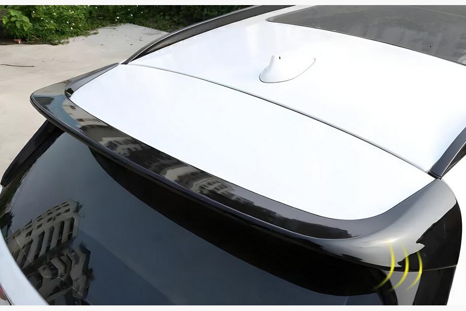 BMW X1 F48 2015–2022 LIP spoileris (1234 Upgrade, melns) Image