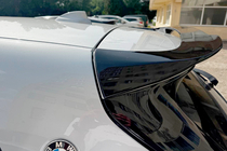 BMW X2 F39 2018–2023 LIP spoileris (1234 Upgrade, melns) foto 3
