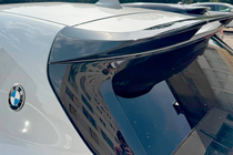 BMW X2 F39 2018–2023 LIP spoileris (1234 Upgrade, melns) foto 14