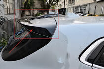 BMW X2 F39 2018–2023 LIP spoileris (1234 Upgrade, melns) foto 4