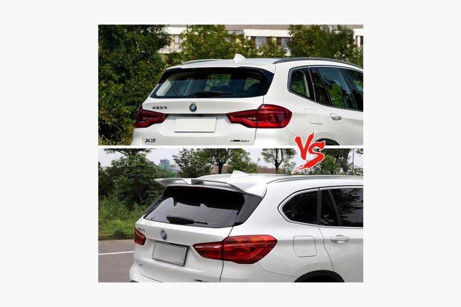 BMW X3 G01 2018– Spoileris (1234 Upgrade, melns) Image