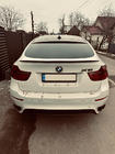 BMW X6 E71 2008–2014 LIP spoileris (1234 Upgrade, melns) foto 3