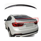 BMW X6 F16 2014–2019 LIP spoileris (1234 Upgrade, melns) foto 1