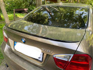 BMW 3. sērija E90/E91 2005–2011 HongHang V1 spoileris (ABS, spīdīgi melns) foto 1